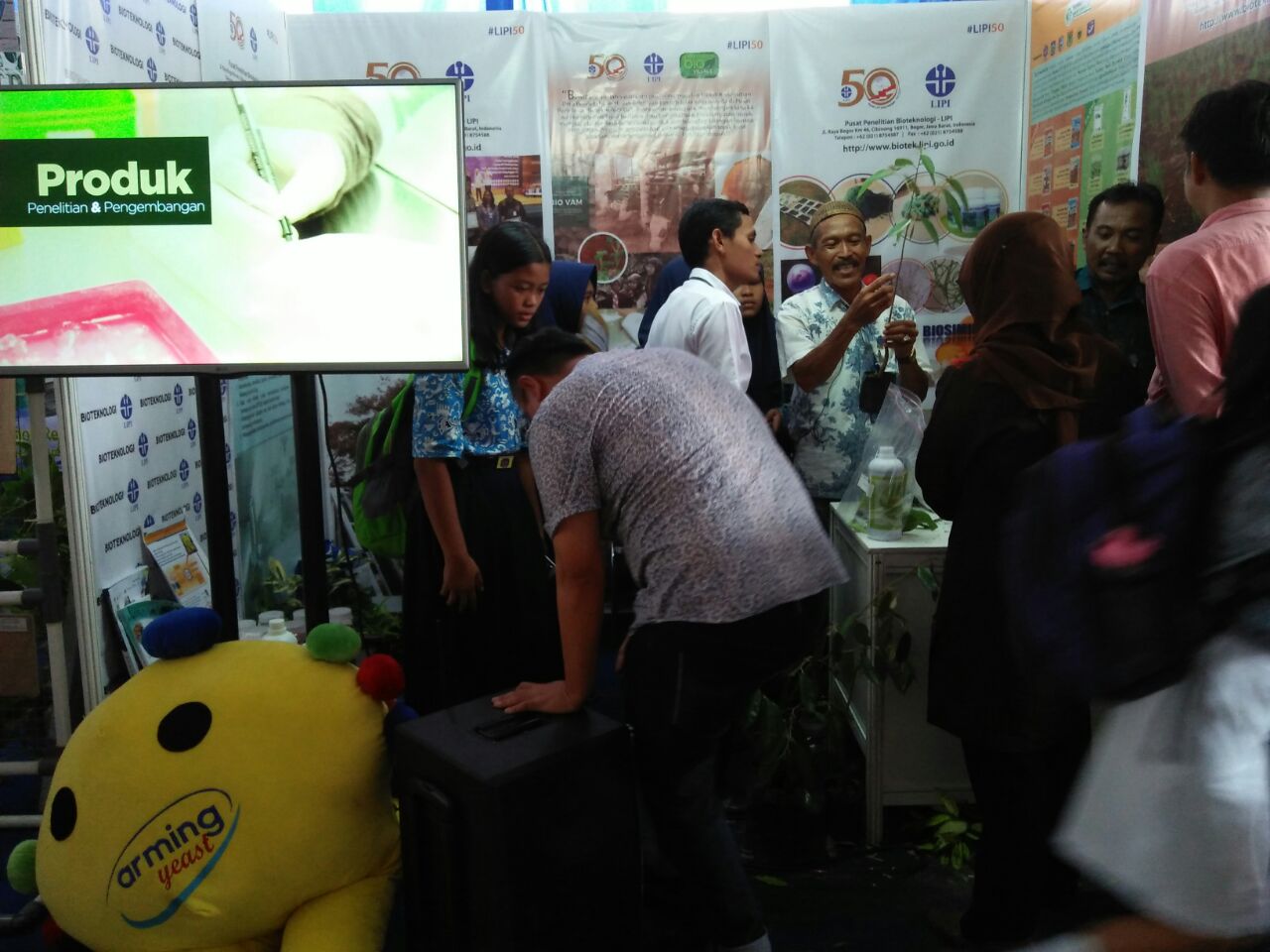 Kemeriahan Bioresources Science Week Fair di LIPI