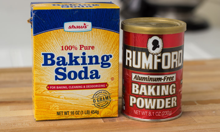 Baking Powder vs Baking Soda