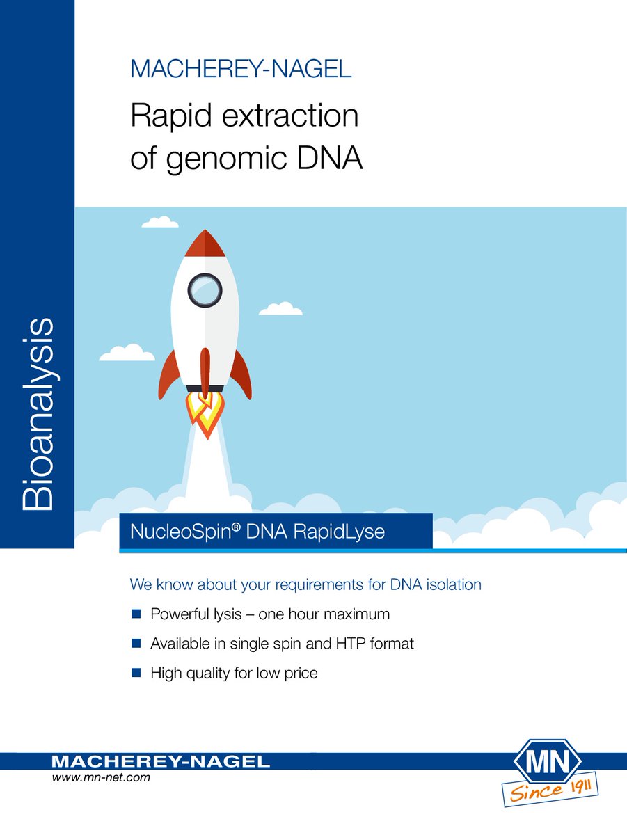 NucleoSpin® DNA RapidLyse – Macherey Nagel