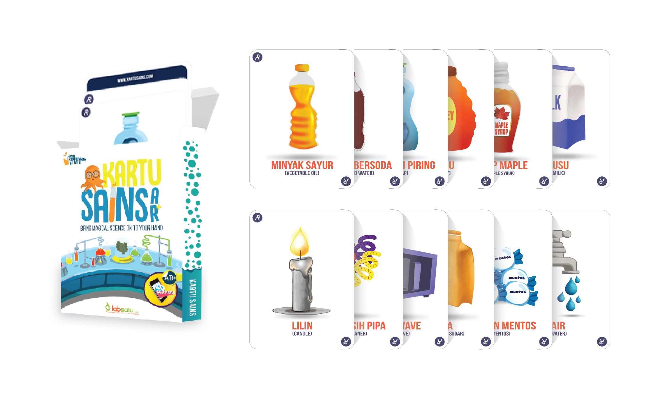 KARTU SAINS: Game Edukasi Eksperimen Sains dengan Teknologi Augmented Reality