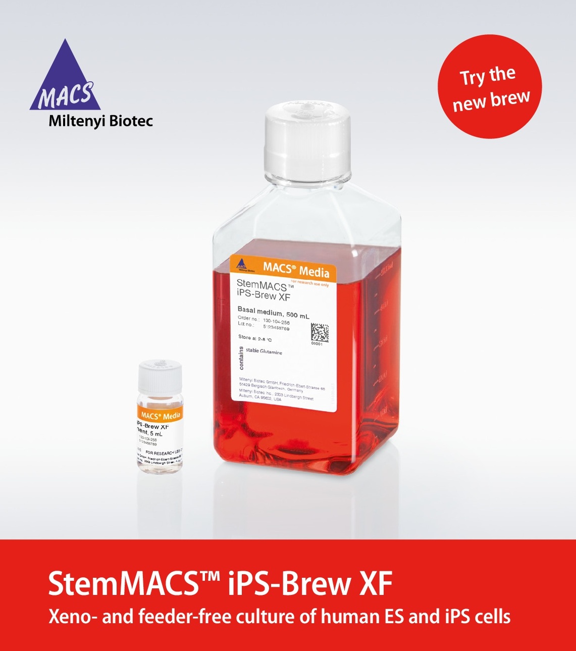 StemMACS ™ iPS-Brew XF – Miltenyi Biotec