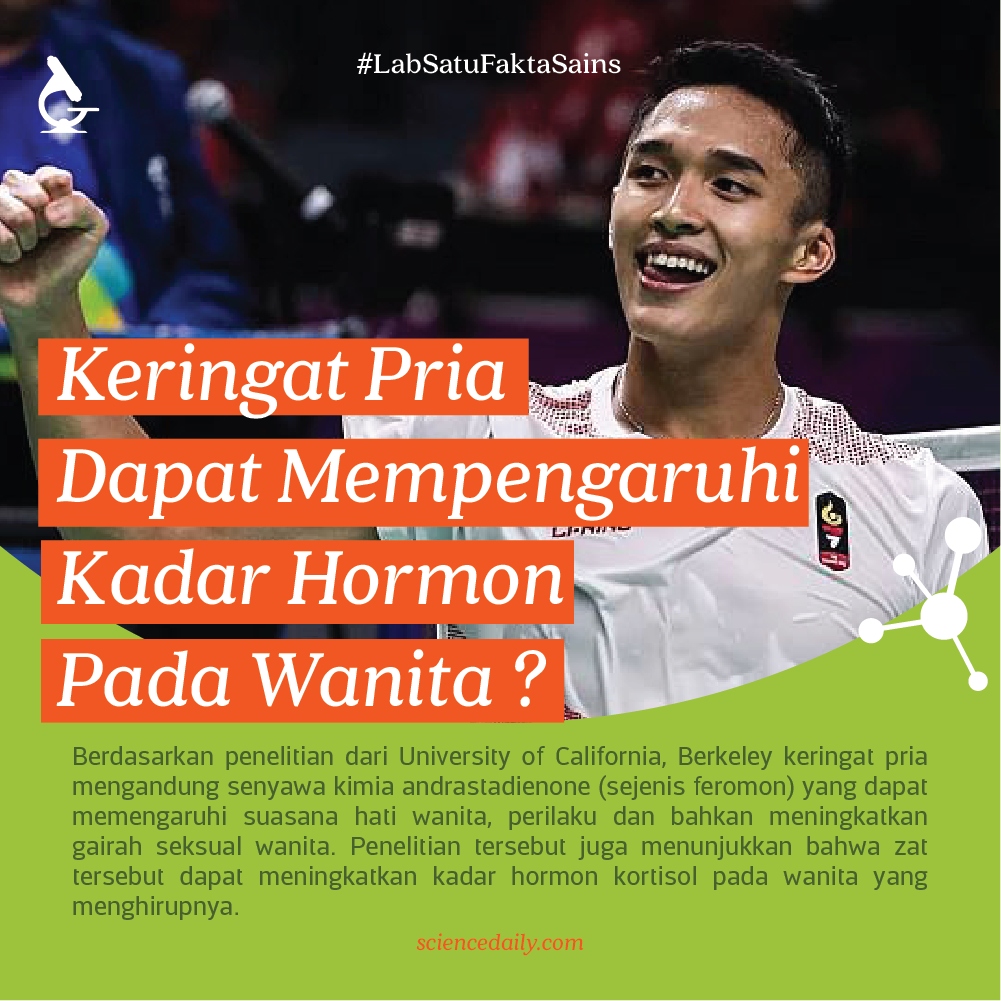 Fakta Suptar Keringat | Keringat Pria Pengaruhi Mood Wanita?