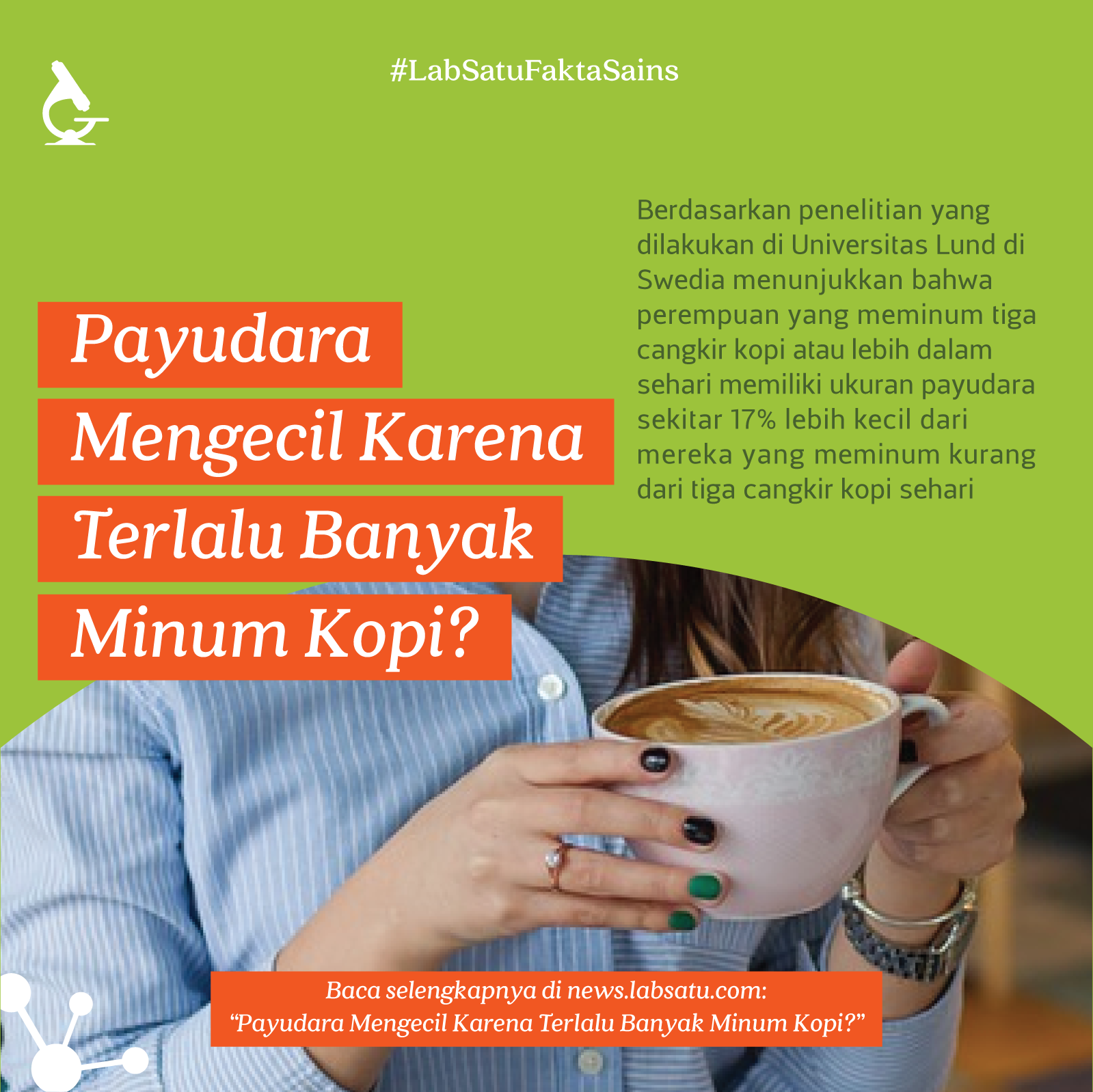 Benarkah Kopi Dapat Mengurangi Ukuran Payudara?